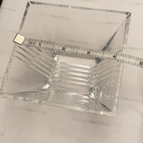 NWT Tiffany & Co. Vintage Crystal Bowl - Picture 9 of 11